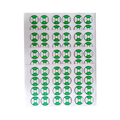 Glanzende Matte Finish Self Adhesive Paper-Etiketten die de Besnoeiing van de Douanekus drukken