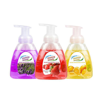 Aangepaste Eco antibacteriële fles vinylstickers voor handwas