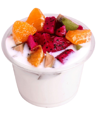 Kleine plastic pp wegwerp mango gelei dessert cups voor pudding ijs