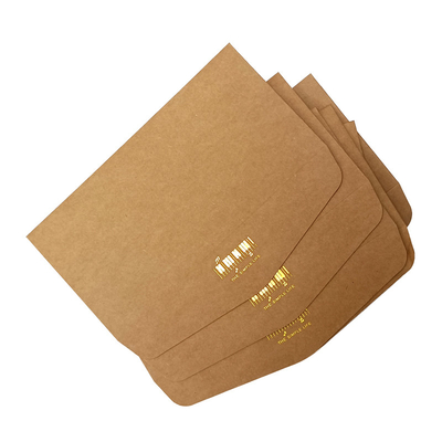 Uitstekend Bruin Gestreken Gouden Kraftpapier-Document de Envelopzaad van Envelopkraftpapier