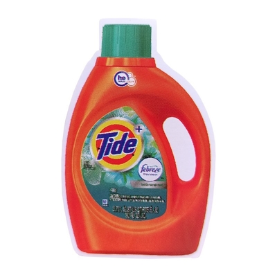 Detergent Waterdichte Sticker van het het Desinfecterende middeletiket van de Wasserij Vloeibare Hand