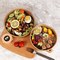 Wegwerp Afhaalmaaltijden Ramen Salade Fastfood Kom Met Deksel 520ml 720ml