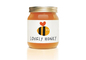 Gepersonaliseerde sabotagebestendige honingpotlabelsticker voor voedselverpakkingen