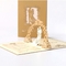 Meneer en mevrouw Huwelijksuitnodiging Cadeaukaart Enveloppen 3D Vlinder Lasergesneden