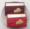 Luxe rode bruiloft cadeaukaart enveloppen 5x7 4x6 met vouwuitnodigingen
