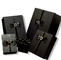 Gelebor parelmoer zwarte kartonnen geschenkverpakking voor kleding