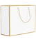 Luxe CCWB papieren kartonnen boodschappentas aangepast logo voor kleding kledingstuk