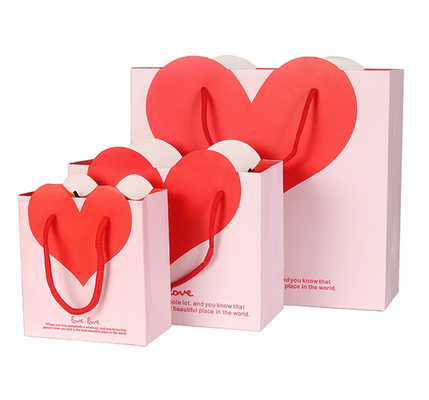 Gelebor Pantone Kartonnen Boodschappentas Love Wedding Gift Bag voor Candy