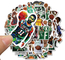 Odm NBA Celebrity Sneaker Gestanst Vinyl Stickers Decals voor koelkast telefoon