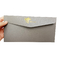 De het Huwelijksuitnodiging van Logo Grey Paper Packet For Birthday van de luxefolie wikkelt Kaart